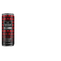 Energy Drink Morning Sticker by THREE SIXTY