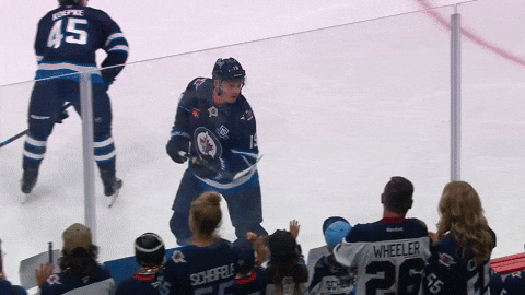 Happy Jonathan Toews GIF by Winnipeg Jets