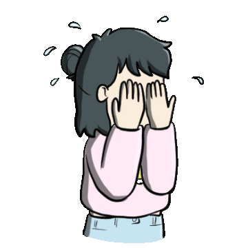 Sad Crying Sticker by Dami Lee