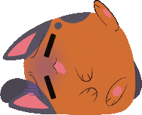 fat cat pain Sticker by Platonic Games