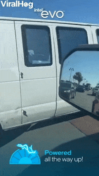 Ac Unit Installed In Van Door GIF by ViralHog