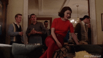 rachel brosnahan miriam GIF by The Marvelous Mrs. Maisel