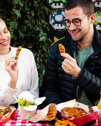 chicken tenders GIF by Nando's Aus