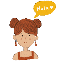 valensharelyta hair welcome hola halo Sticker