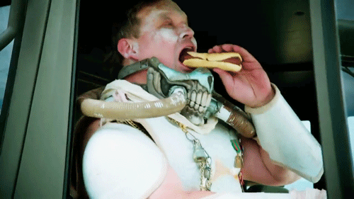 hungry hot dog GIF by Team Coco