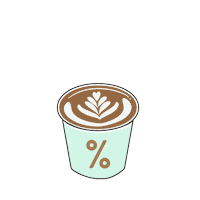 coffee cup Sticker by Goddess and the Baker