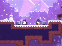 Playing A Game Penguins GIF by Apogee Entertainment