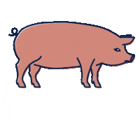 Food Meat Sticker by Planet Vegan