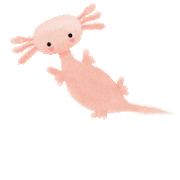 happy pink Sticker by Kawanimals