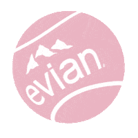 The Championships Tennis Sticker by evian