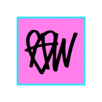 Rotating Digital Art Sticker