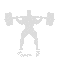 teamb fight bjj squat burpee Sticker
