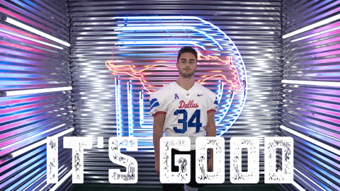 Smu Mustangs Sport GIF by SMU Football