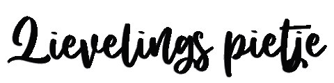 Lievelings Pietje Sticker