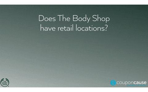 The Body Shop Faq GIF by Coupon Cause