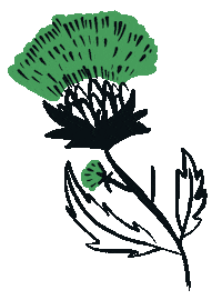 Flower Witch Sticker