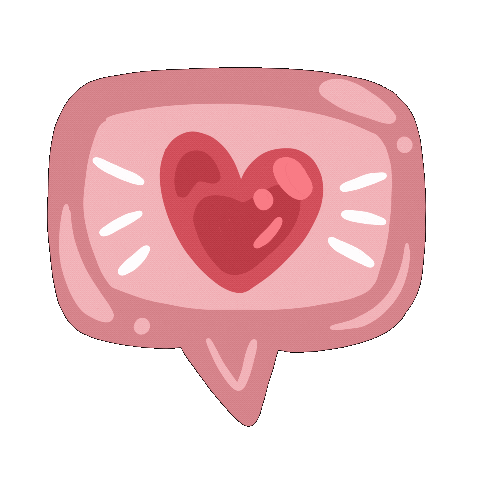 I Love You Heart Sticker by Rocio