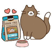 Cats Evolve Sticker by Sunshine Mills