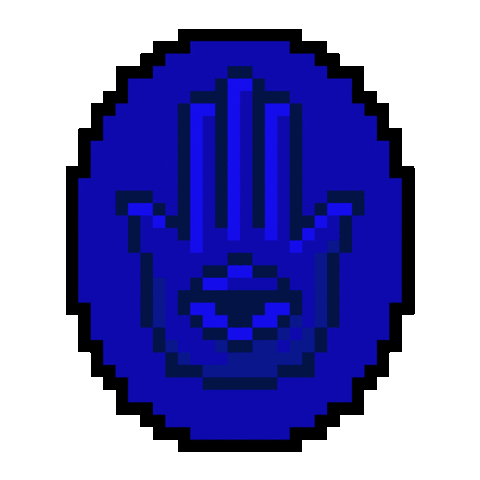 pixel ficha Sticker