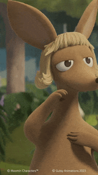 Its Me Hair Flip GIF by Moomin Official