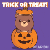 Trick Or Treat Halloween GIF by BEARISH