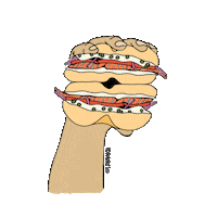 loxinabox salmon deli bagel shabbat Sticker