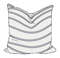 Pillow Sticker by The Blooming Nest