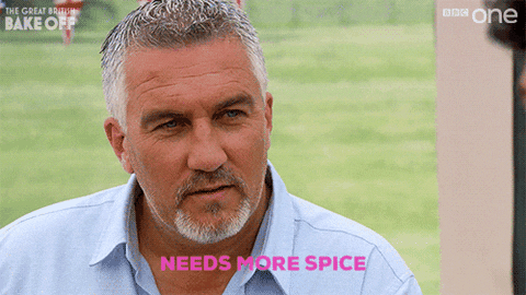 ForeverYoungAdult giphyupload romance british bake off needs more spice GIF