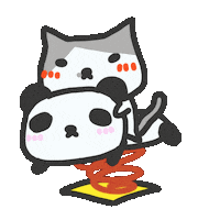 Panda Toy Sticker by yomoyeah