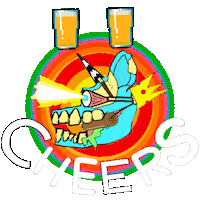 Beer Cheers Sticker