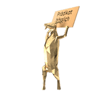 3D Gold Sticker by Premium-Goats