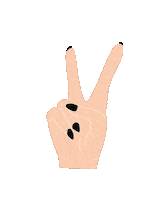 Peace New Shit Sticker by High Moon Studio