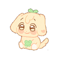 Lucky Dog Sticker