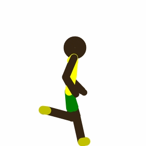 Stick Figure Walking