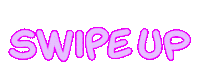 Pink Swipe Up Sticker