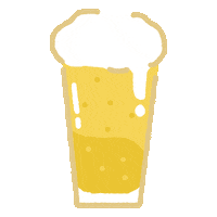 Party Beer Sticker