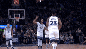 high five lets go GIF by NBA