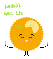 Happy South Asian Sticker by Little Ladoo