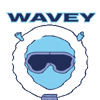 Wavey Sticker by WE SEE