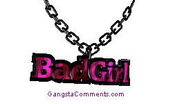 bad girl STICKER
