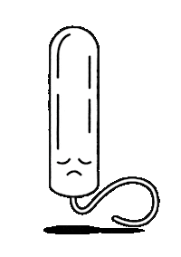 Period Bleeding Sticker by THINX