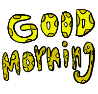 Happy Good Morning Sticker