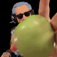 Green Apple Eating GIF