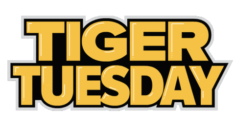 College Tiger Sticker by Towson University