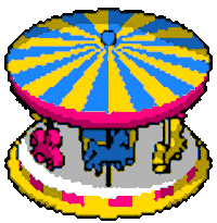 YupiePark giphyupload park carousel brinquedo Sticker