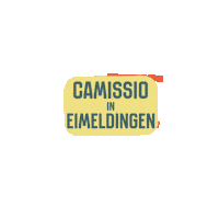 Camissioineimeldingen Sticker by CAMISSIO