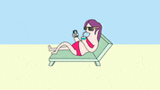 animation girl GIF by alain