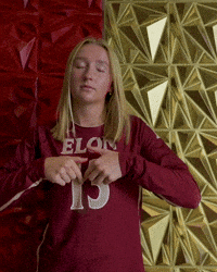 Elon Volleyball GIF by Elon Phoenix