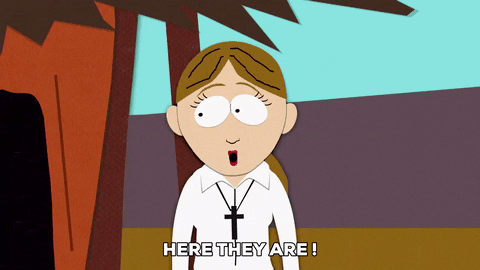 happy exclaiming GIF by South Park 