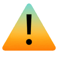 Emoji Warning Sticker by Free & Easy